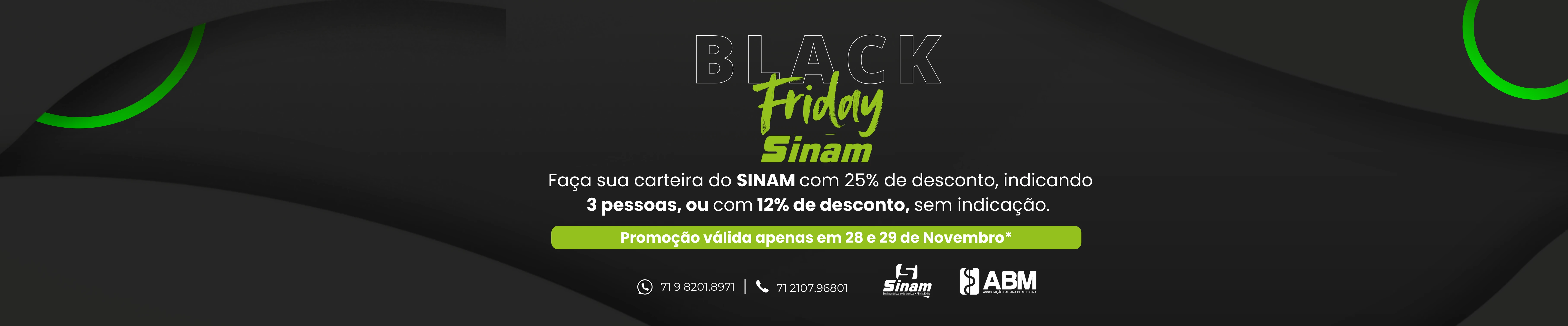 Black Friday SINAM