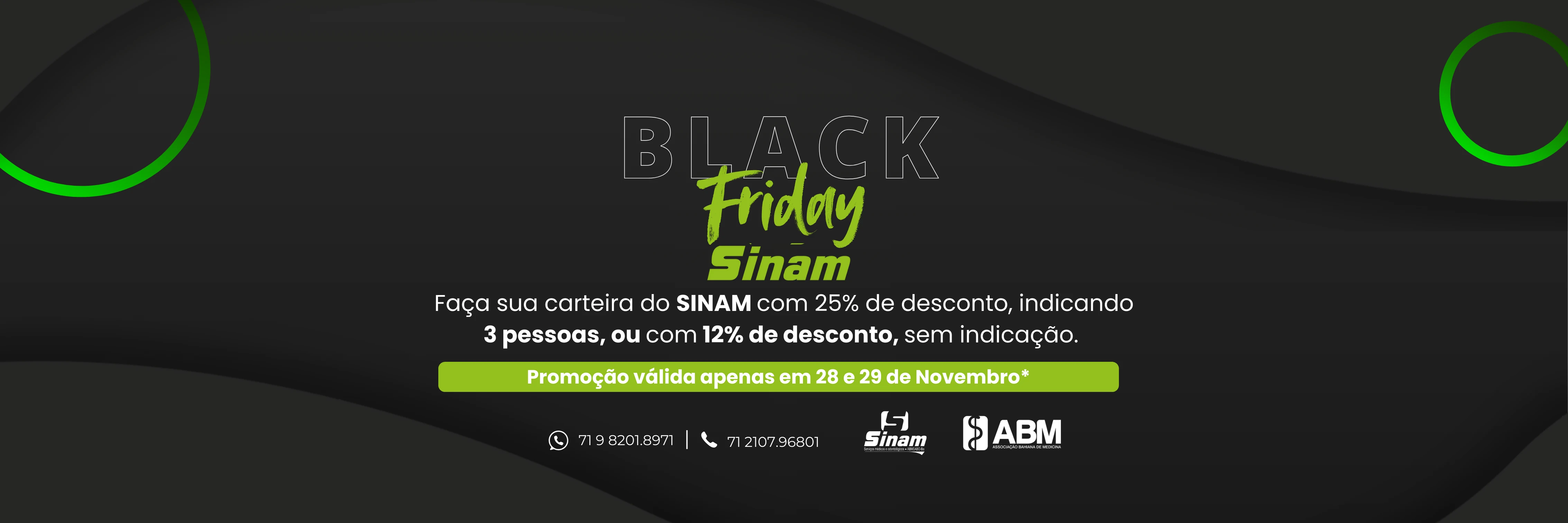 Black Friday SINAM