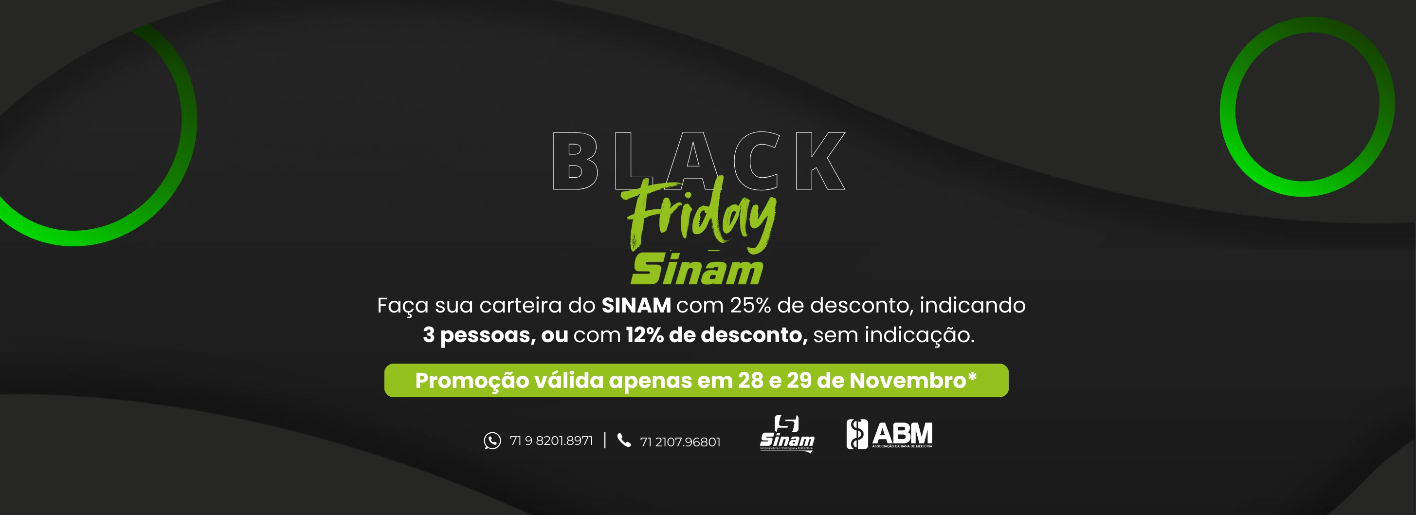 Black Friday SINAM