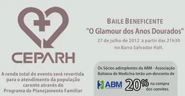 CEPARH promove Baile Beneficente com tema “O Glamour dos Anos Dourados”