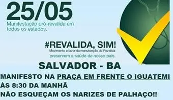  Cresce em todo o território nacional em movimento “REVALIDA,SIM”