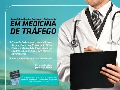 Curso de Qualificação, Reciclagem e Treinamento em Medicina de Tráfego