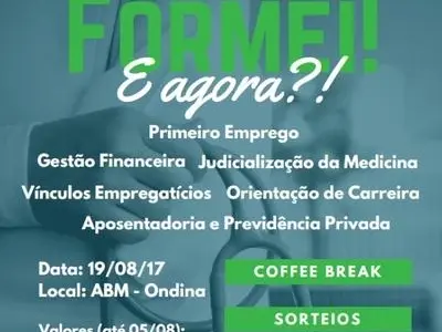 Formei! E agora?