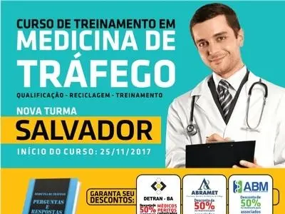 Curso de atualização, para médicos de aptidão física e mental de condutores