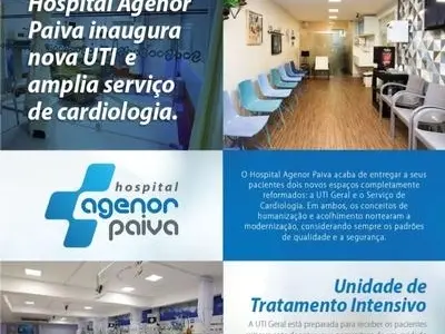  Hospital Agenor Paiva inaugura nova UTI e amplia serviço de cardiologia