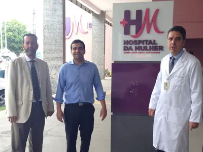 Presidente da ABM visita Hospital da Mulher após um ano de funcionamento