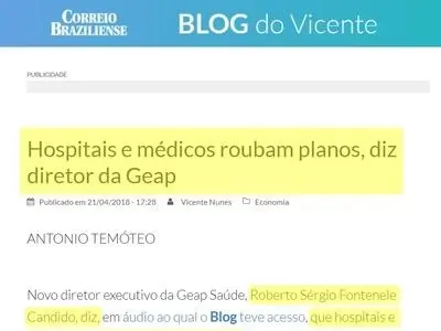 Notificação extrajudicial é entregue pela AMB ao Diretor da GEAP