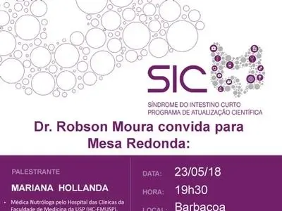 Mesa Redonda: Síndrome do Intestino Curto. Programa de Atualização Científica