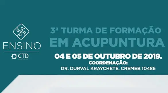 3ª Turma de Formação em Acupuntura 