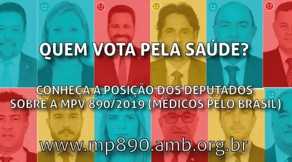 MPV 890/2019 | QUEM VOTA PELA SAÚDE?