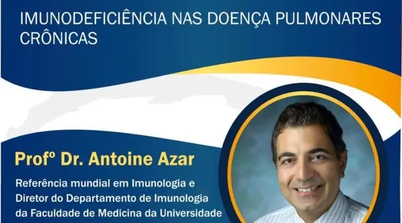 ABM vai realizar Conferência Magna de Imunodeficiência nas doenças pulmonares crônicas 