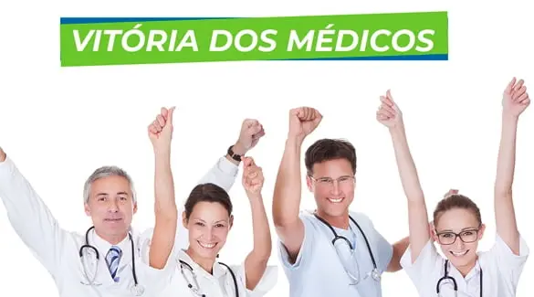 Hoje é dia de comemoração para os médicos: tivemos uma expressiva vitória!