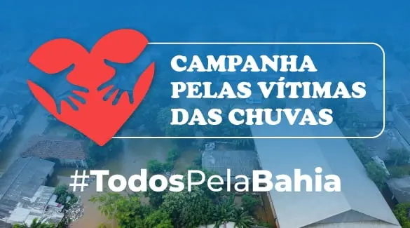 Participe da campanha pelas vítimas da chuva