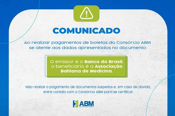 Comunicado Consórcio ABM